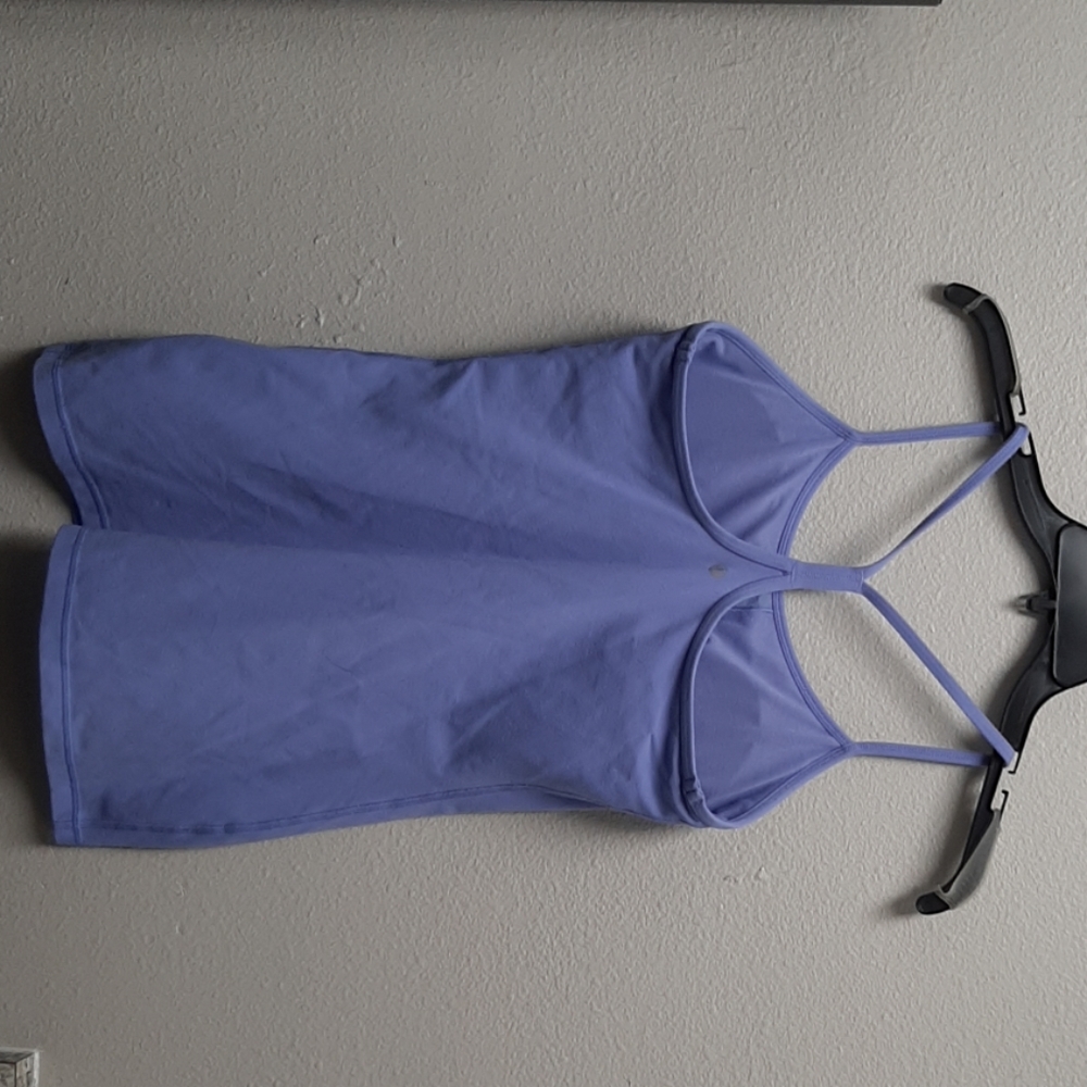 Lululemon blue workout top